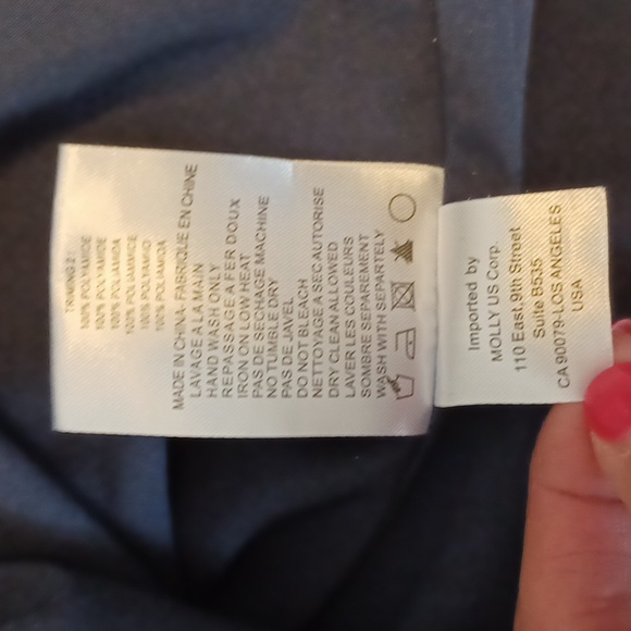 Navy Molly Bracken Dress - Size M - Picture 11 of 11